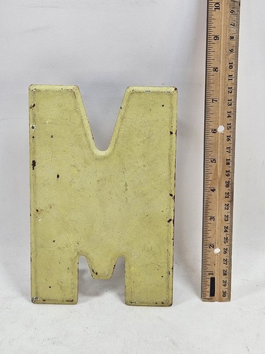 Vintage metal letter 5 - vintage,