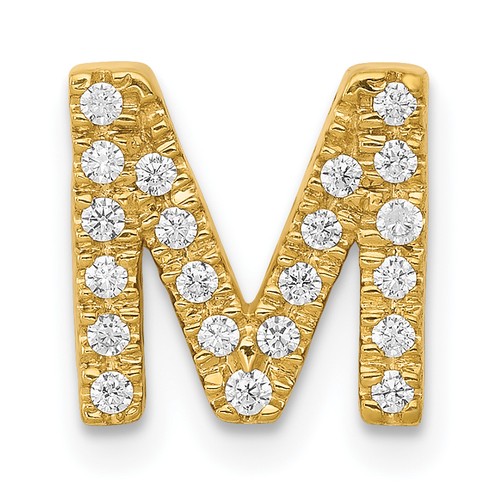 Diamond letter initial - letter, m