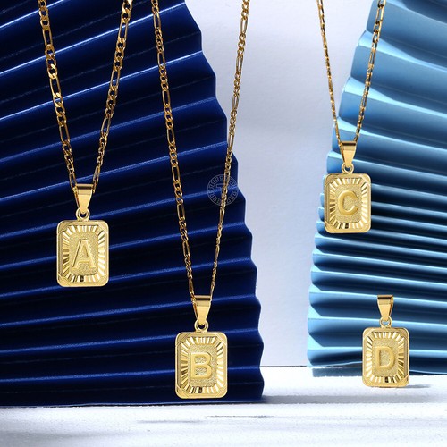 Gold plated initial letter - 18",